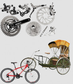 Bicycle, Rickshaw & Spares